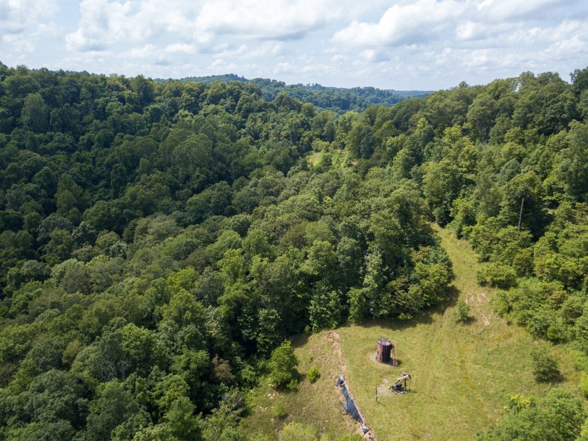 Well Pad Site on Kelly Hill Tract in Clendenin